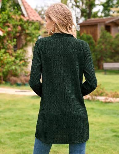 Image of MONNURO Plus Size Cardigan for Women Lightweight Open Front with Pockets