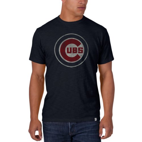 MLB Chicago Cubs Men's Scrum Basic Tee, X-Large, Fall Navy