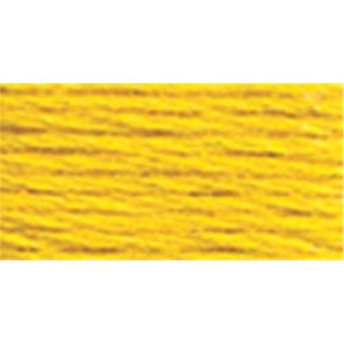 DMCCone Floss DMC 6-Strand Embroidery Cotton 100g Cone-Lemon Dark, Other, Multicoloured, 8.85 x 8.85 x 14.14 cm