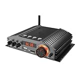 Avec des commandes d'aigus, de graves et de volume, il est très facile à utiliser.