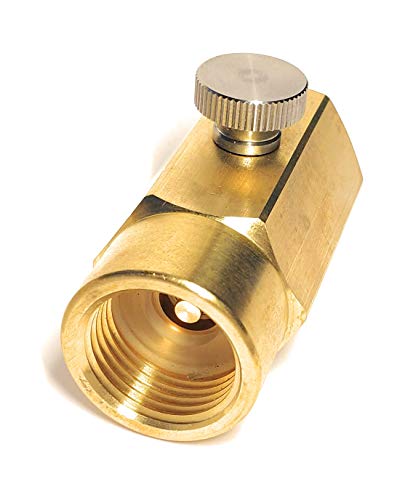 CO2 Adapter Kompatible mit Wassersprudler BZW. Club Zylinder, Soda zum selber nach füllen von CO2 Gas in 425g kompatible Zylinder, Gewinde W21.8-14