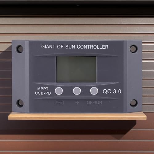 Controlador de energia solar, controlador de carga solar 12V | Controlador solar Controlador de carg