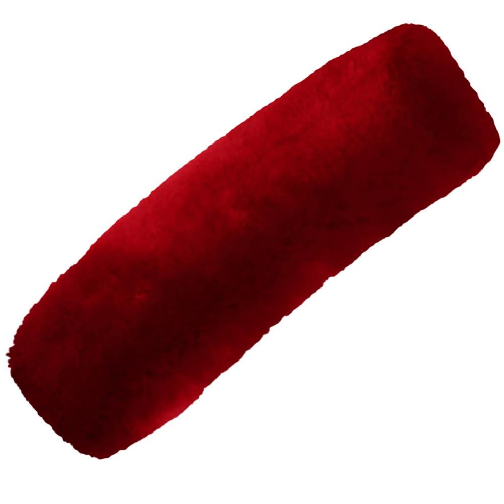 Cinturón de seguridad para el automóvil Cubierta de la almohadilla para el hombro Almohadillas de arnés cómodas Cojín del cinturón de seguridad de viaje Correa del cinturón de seguridad-27 cm (rojo