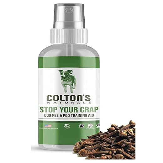 Dog Pee and Crap Spot Trainer- Train Your Pet Stop Peeing - Training Spray Aid Indoor +Outdoor 100% Natural 8 OZ