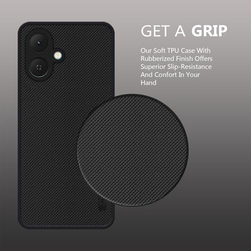Image of VIDO Super Frosted Raised Camera Protect Soft Back Case Cover for Tecno Spark Go 2