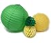 Tropical Party Decorations Set | Pineapple Party Decorations | Luau Party Supplies | Hawaiian Themed Honeycomb Kit | Perfect for Birthdays, Weddings, Bachelorette Parties, Engagement Parties, Baby Showers, Housewarming, Fiestas, etc (2019)