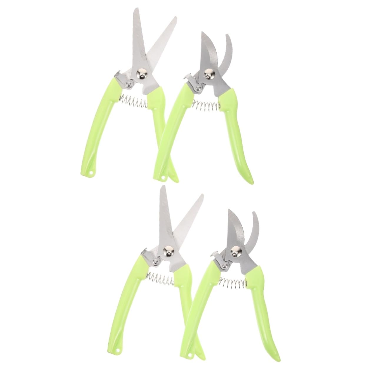 ifundom 2 Sätze Ergonomische Gartenschneider Pflanzenschneider Praktische Scheren Für Präzises Trimmen Und Schnitt Obstbäumen Für Gartenarbeiten 2 Stück * 2