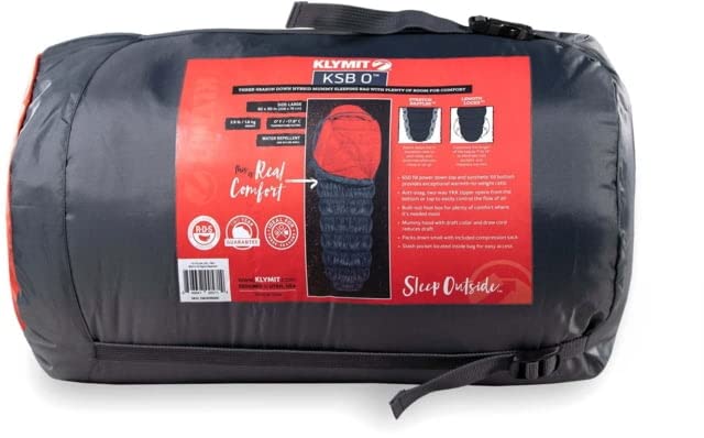 Bolsa de Dormir Klymit 0 Grados Full-Synthetic - Negro miniatura 6