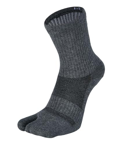 Men's Tabi Socks Flip Flop Split Toe Big Toe Cotton Athletic 4 Pack 6 Pack2