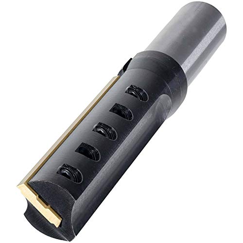 ENT cuchillas reversibles - Fresa para ranurar HW, Mango (C) 12 mm, Diámetro (A) 16 mm, B 50 mm,...