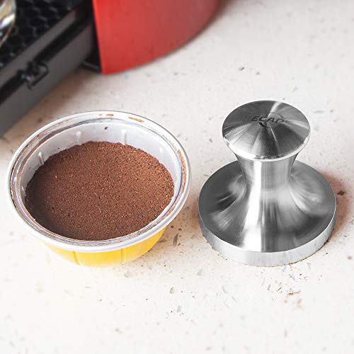 RECAPS Stainless Steel Espresso Coffee Tamper Filling Tool Compatible with Nespresso Vertuoline Original Pods 45mm But Not Compatible with Reusable Pods RECAPS Stainless Steel Espresso Coffee Tamper Filling Tool Compatible with Nespresso Vertuoline Original Pods 45mm But Not Compatible with Reusable Pods