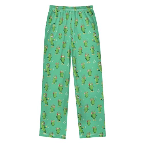 Pajama Bottoms, Pickles Fun Cartoon Pajamas Pant Sleep Long Pants Lounge Wear Sleepwear Pjs2