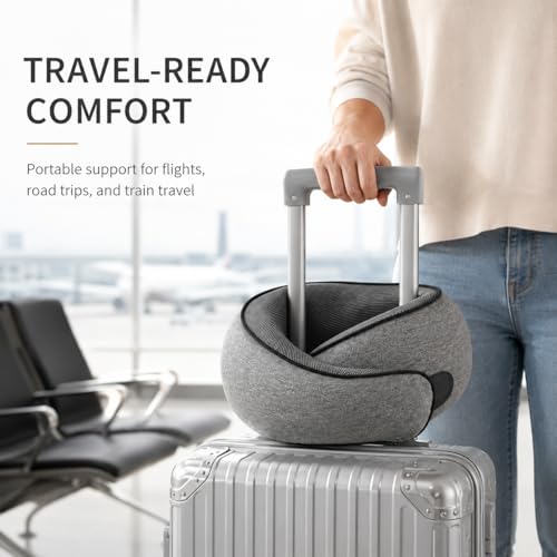 Almohada Viscoelástica de Viaje U-SOFT Portátil miniatura 6