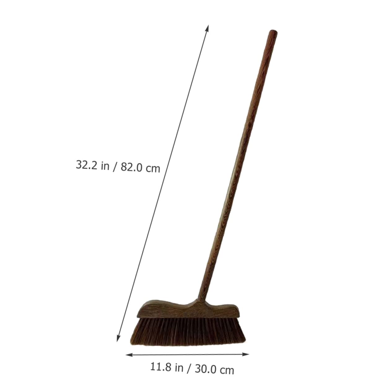 Healeved Furniture Broom Office Broom Household Broom Room Cleaning Broom Hand Broom Hotpot Chinese Pot Family Clean Broom Thick Broom Garbage Cleaning Supply Floor Brooms Ladlebroom Wooden