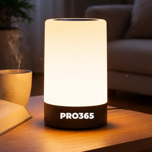 Image of PRO365 Touch Lamp | Short Press 3 Light Modes | Long Press Multiple Brightness Levels | Ideal for Small Lamps, Kids Area, Emergency Situations, Cars, Reading