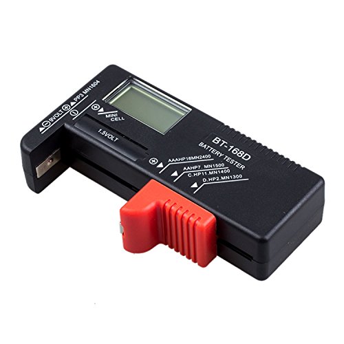 SODIAL(TM) Battery Tester Volt Checker for 9V 1.5V and AA AAA Cell Batteries