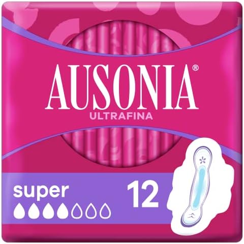 Ausonia Ultrafina Compresas con Alas Super 12 Unidades Cover