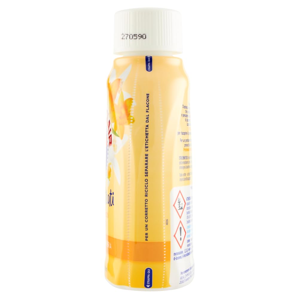 12x Chanteclair I Konzentrate Wäscheparfüm - Parfüm für Kleidung Orangenblüte und Narzisse - Wäscheerfrischer 220ml + Beni Culinari Kostenloser Schlüsselanhänger