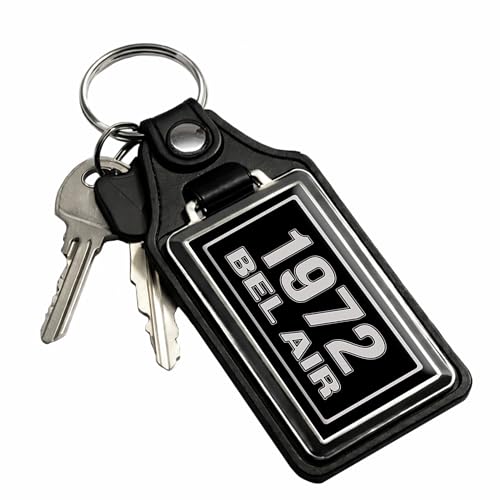 Image of Brotherhood Car Key Chain for Bel Air - Classic Models Keychain for Men and Women Gift Key Ring