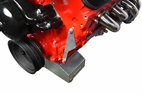 ICT Billet LS Truck Iron Block Interior Third (3rd) Hole Bracket Low Mount Accessory Missing Casting Boss Alternator Fuel Pump Compatible with Silverado LM7 LQ4 L59 LQ9 LMG L96 LC8 551921-LS01 by ICT Billet - Image 3