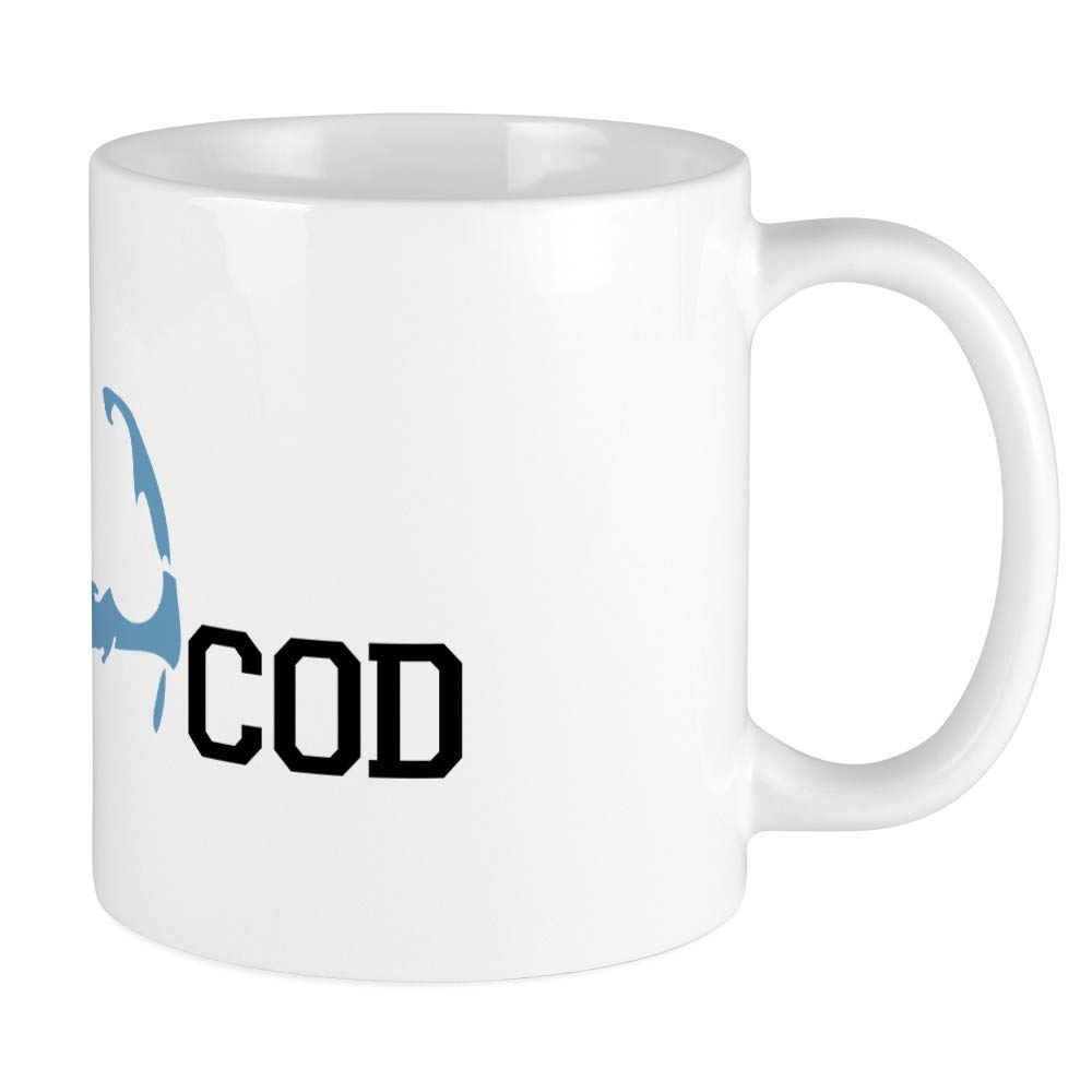 CafePress Cape Cod MA Map Design Mug 11 oz (325 ml) Ceramic Coffee Mug