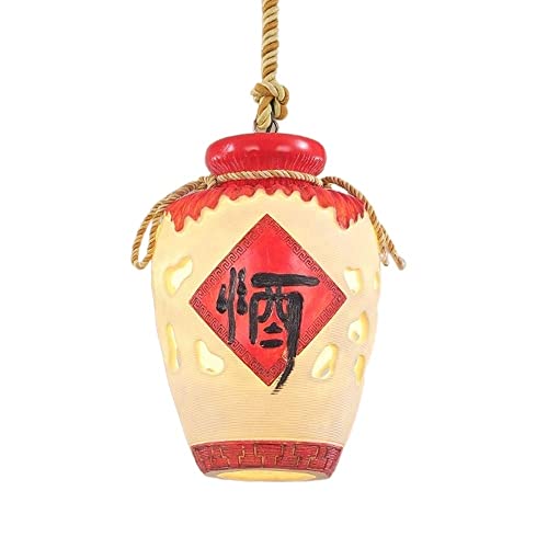 Lustre suspension en résine chinoise de haute qualité luminaire artisanal vintage