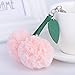 Produktbild FMEZY koreanische Version der Auto-Schlüsselanhänger Exquisite süße kleine Kirsche haarige Hairball Schlüsselanhänger Mode WildbagPendant, Pink Cherry 4217