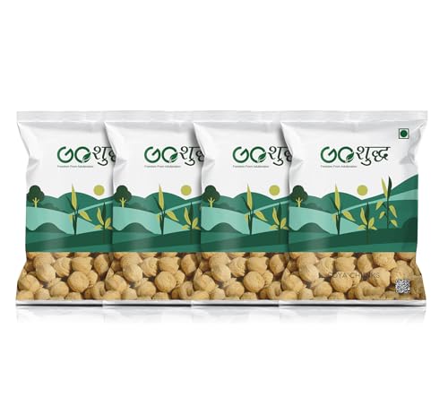 Image of Goshudh Soya Chunks 1 kg (250g Each of 4) | Soya Badi