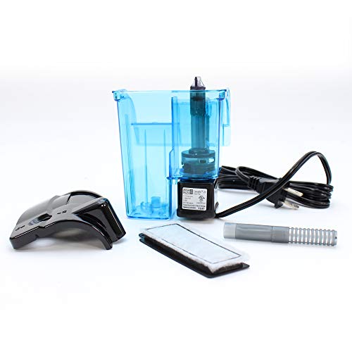 Image of Penn-Plax Cascade 20 Power Filter - Mini Hang-On Filter with Quad Filtration - Great for Freshwater and Saltwater Setups, (Model: CPF6)