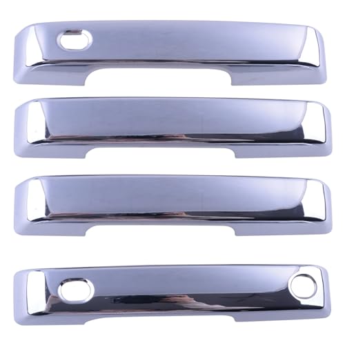 Cache-poignées de porte pour Ford F150 finition chrome noir élégant