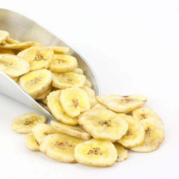 Organic Banana Chips, Non-GMO, Sugar Sweetened, Crunchy Delightful Snack, Bulk, 14 lb box