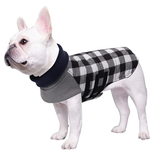 Geyecete French Bulldog Jacket French Bulldog Coat Warm Thermal Q...