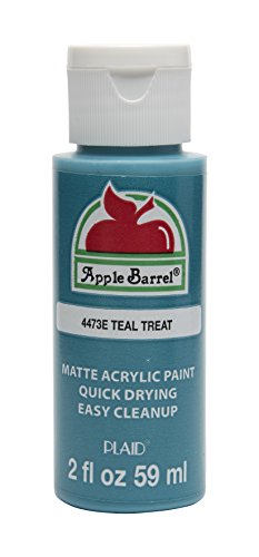 Apple Barrel Acrylic Paint in Assorted Colors (2 oz), 4473E, Teal Treat