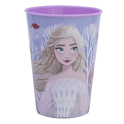 Stor Gobelet en plastique réutilisable de 260 ml de la Reine des neiges