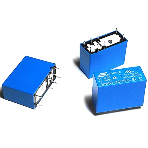 Relais scellés 16 A anti-poussière 9V DC 8 broches pour éviter les pannes de circuit