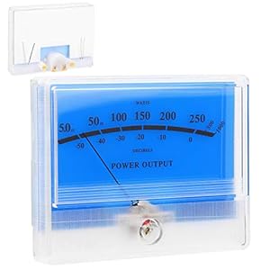 VU-meter, VU-niveaumeter, praktische ABS met hoge definitie voor doe-het-zelf opnamestudio Home Audio Mixer