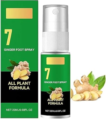 Lifesparking 7 Day Feet Callus Remover, Foot Ginger Nourishing Spray Features a Fast-Acting Formula,Simply Spray onto Dry,Rough Areas,Wait a Few Minutes,And Gently Wipe Away Dead Skin Spray (1 pcs) Lifesparking 7 Day Feet Callus Remover, Foot Ginger Nourishing Spray Features a Fast-Acting Formula,Simply Spray onto Dry,Rough Areas,Wait a Few Minutes,And Gently Wipe Away Dead Skin Spray (1 pcs)