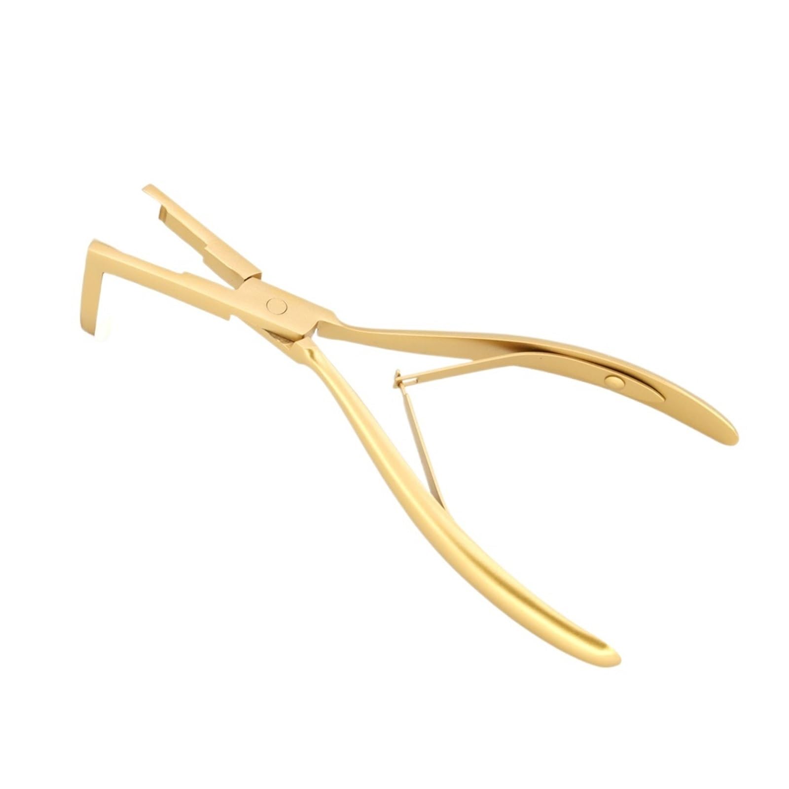 Jbjygsg Golden Tape In Hair Extensions Pliers Stainless Steel Sealing Pliers For Tape In Extensions Tape In Pliers For Hair Styling(Golden)