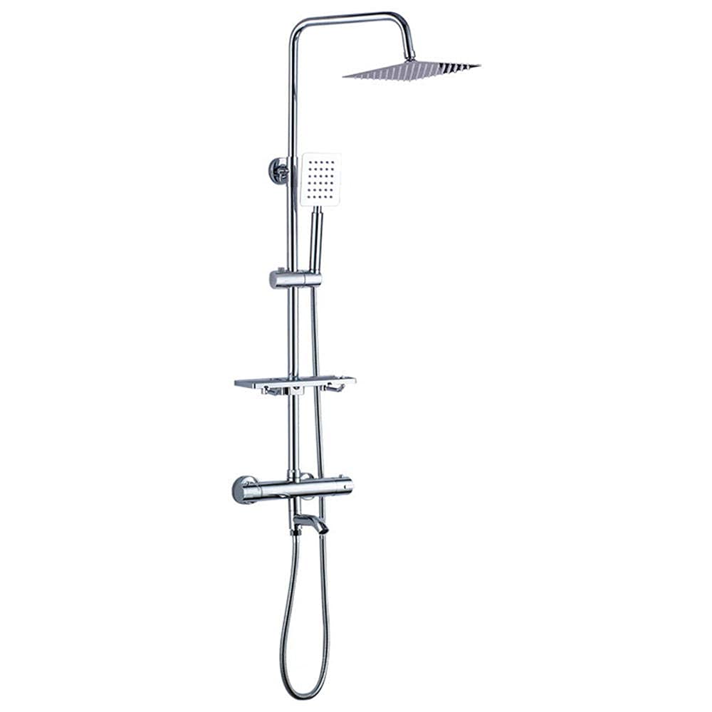 Mitigeur thermostatique de douche au design géométrique haut de gamme
