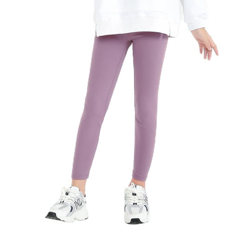 Girls Yoga Pants Athletic Leggings Teen Dance Running Gym Leggings