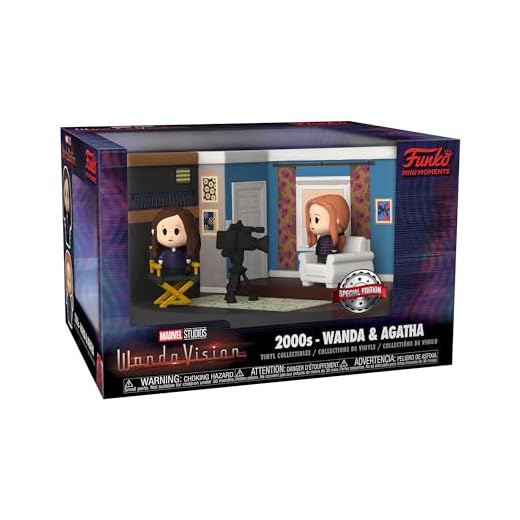 Funko Mini Moments: Marvel: Wanda Vision - LR 00’s - WandaVision - Figura de Vinilo Coleccionable - Idea de Regalo- Mercancia Oficial - Juguetes para Niños y Adultos - TV Fans