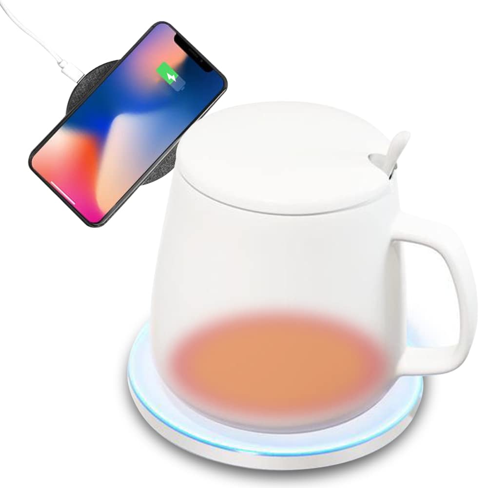 新品 カップウォーマー Amazon.co.jp: MACOLAUDER カップウォーマーマグ 55℃恒温 重力スイッチ