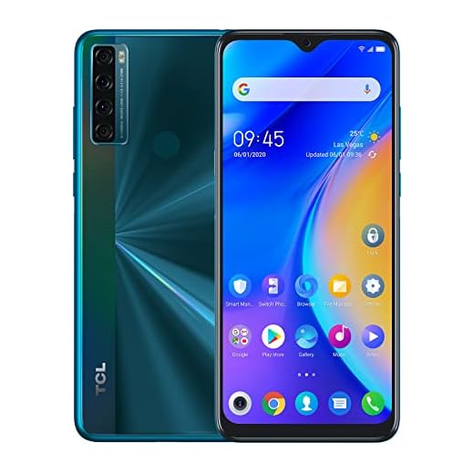 TCL 20 SE Android 11 Smartphone Unlocked Cell Phone 6.82” HD+ Display 4GB+128GB 5000mAh 48MP Quad Camera Dual Speakers Octa-Core US Verison 4G Compatible for AT&T T-Mobile (Aurora Green)