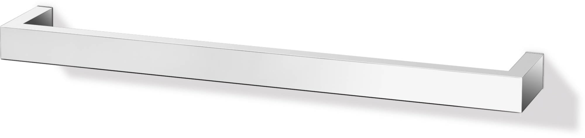 ZACK 40033 "LINEA" Handtuchstange, Edelstahl hochglänzend, 46,5 x 3 x 7,7 cm