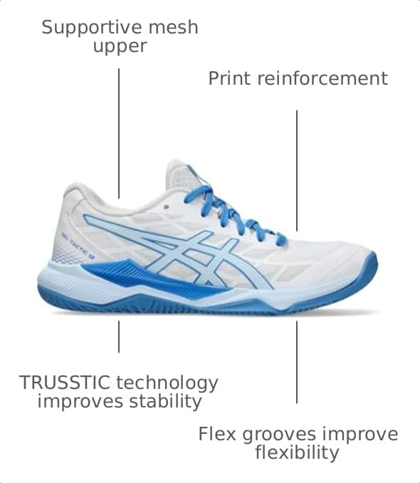 Image of ASICS Women's Gel-Tactic 12 Indoor Sport Shoe