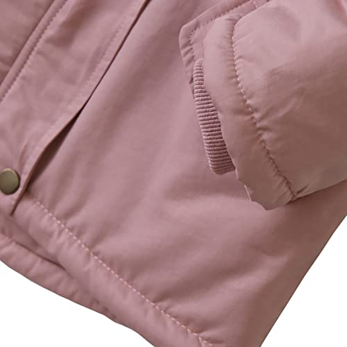 WEONEDREAM Boys Girls Winter Outwear Coats, Kids Warm Outfits,Windproof Jacket for Toddler 1-8Y4