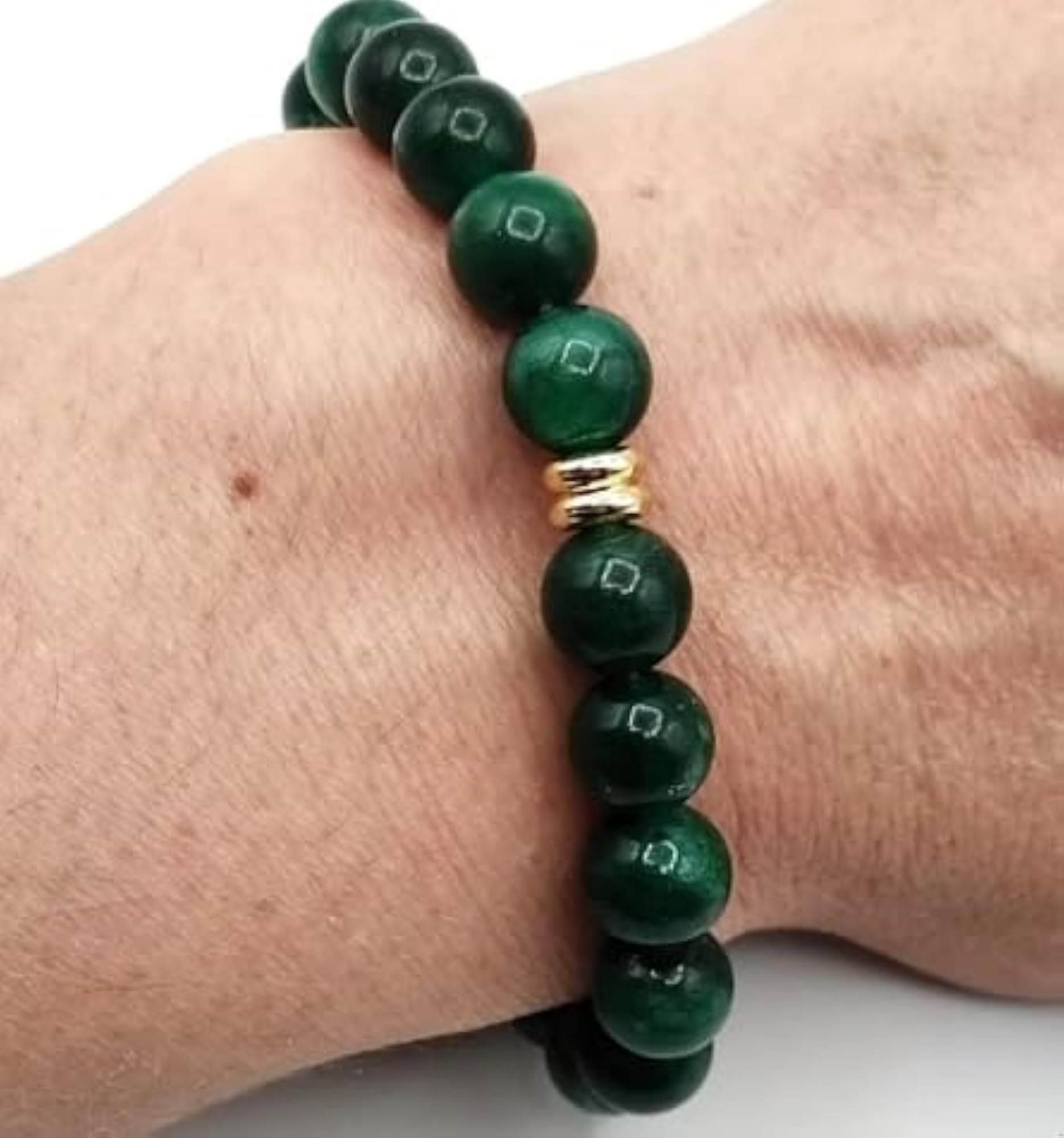 Certified Panna Stone Emerald Bracelet for Astrological Purpose