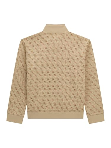 GUESS Boys' Ls Active Top W/Zip Mini Me2