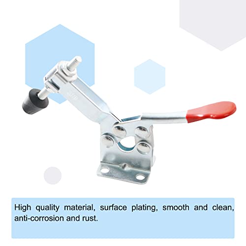 Image of 4PCS Carbon Steel Type 201B, 100KG 220 lbs Quick Clamping Tool, Hand Toggle Locking Clamp