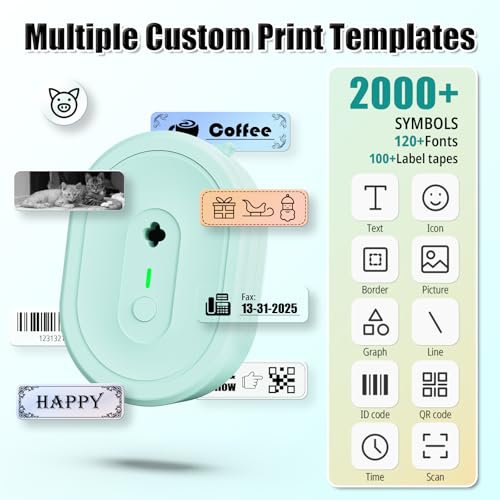 Image of Labels N12 Label Maker Tape14x40mm, 3-Roll White